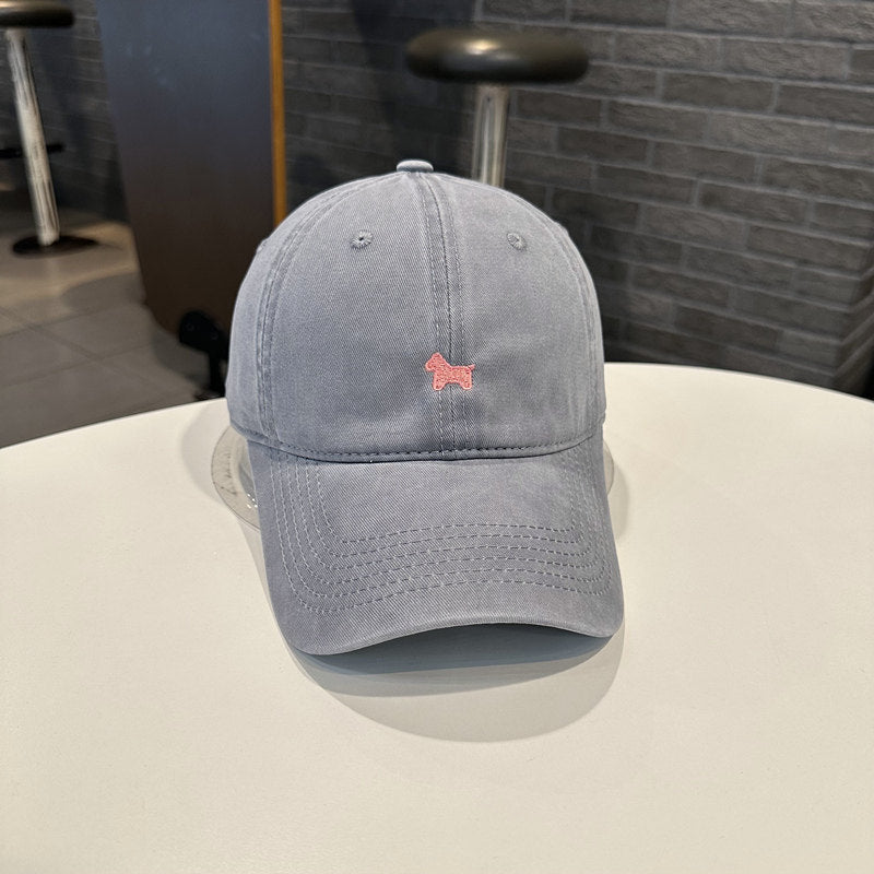 Men's Casual Embroidered Cotton Cap