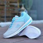 Women's Breathable Casual Sneakers with Flexible Cushioned Footbed