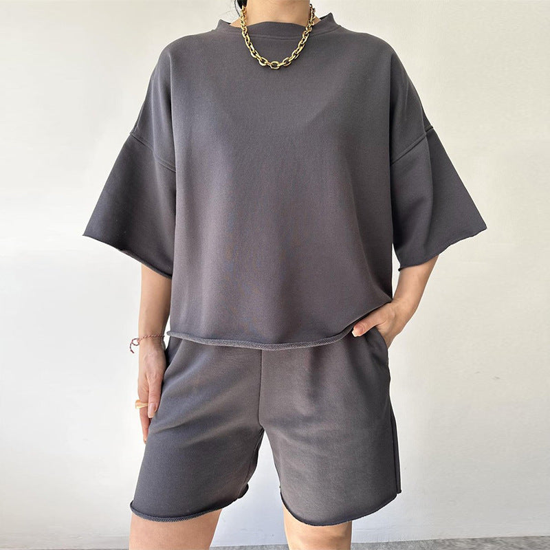 Women's Comfortable Sweat Loungewear Set