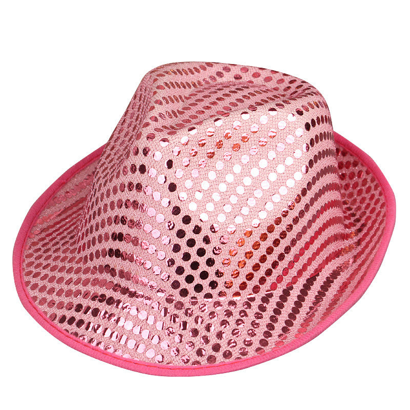 Shimmering Party Fedora Hat