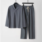 Unisex Zen-inspired Lightweight Loungewear Set