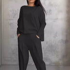 Casual Two-Piece Viscose Set