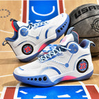 Women's High-Top Basketball Sneakers with Non-Slip Sole