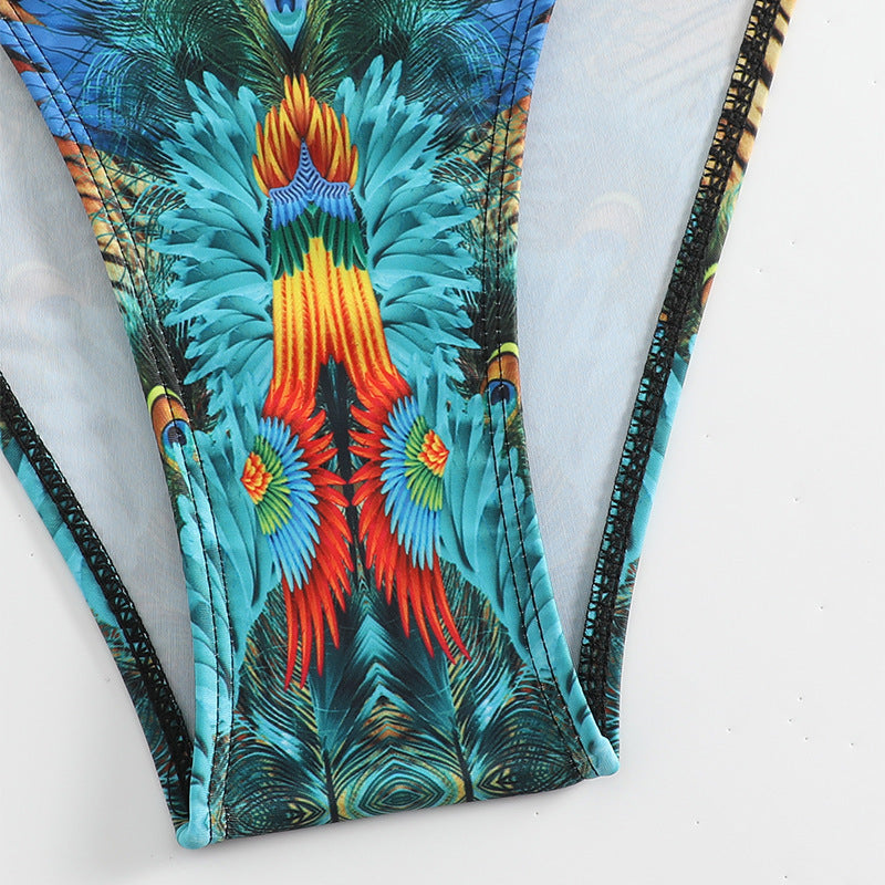 Women's Bikini Set with Exquisite Pattern