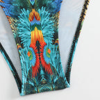 Women's Bikini Set with Exquisite Pattern