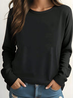 Casual Women's Long-Sleeve Top