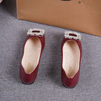 Women's Ballet Flats with Decorative Detail