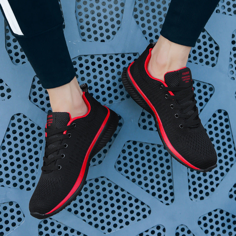 Women's Breathable Fitness Sneakers with Elastic Upper