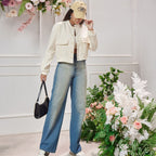 Women's Elegant Cropped Jacket