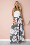 Women's Floral Print Maxi Skirt