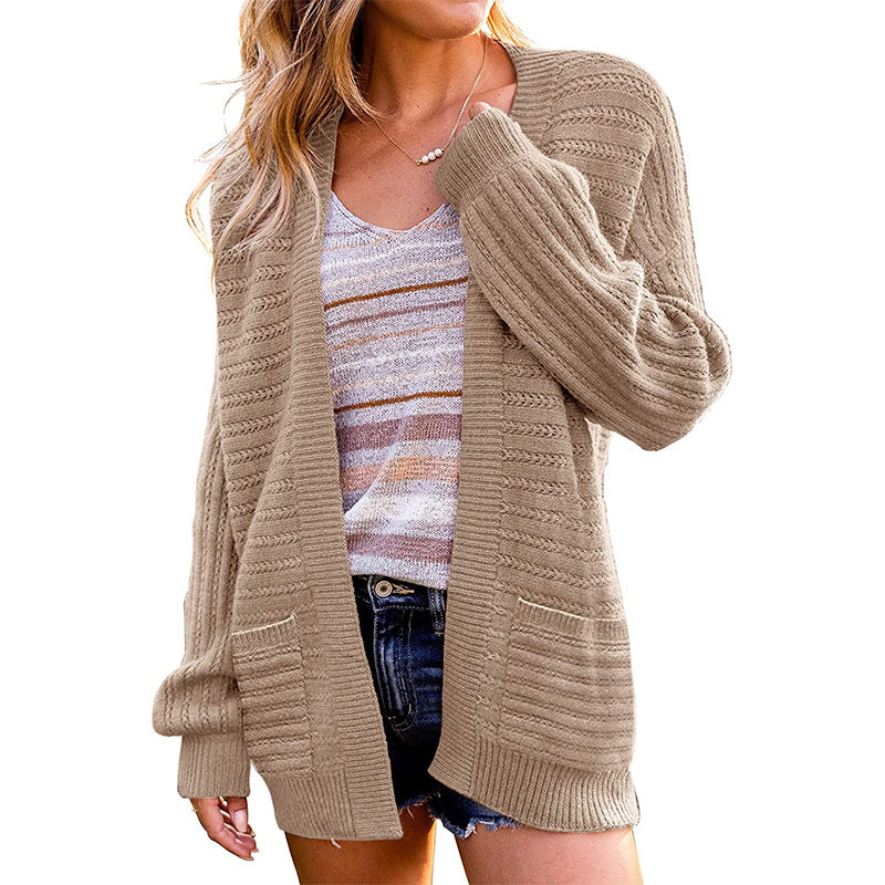 Women's Cozy Cardigan with Special Details