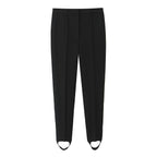 Elegant Cropped Pants with Slit Details