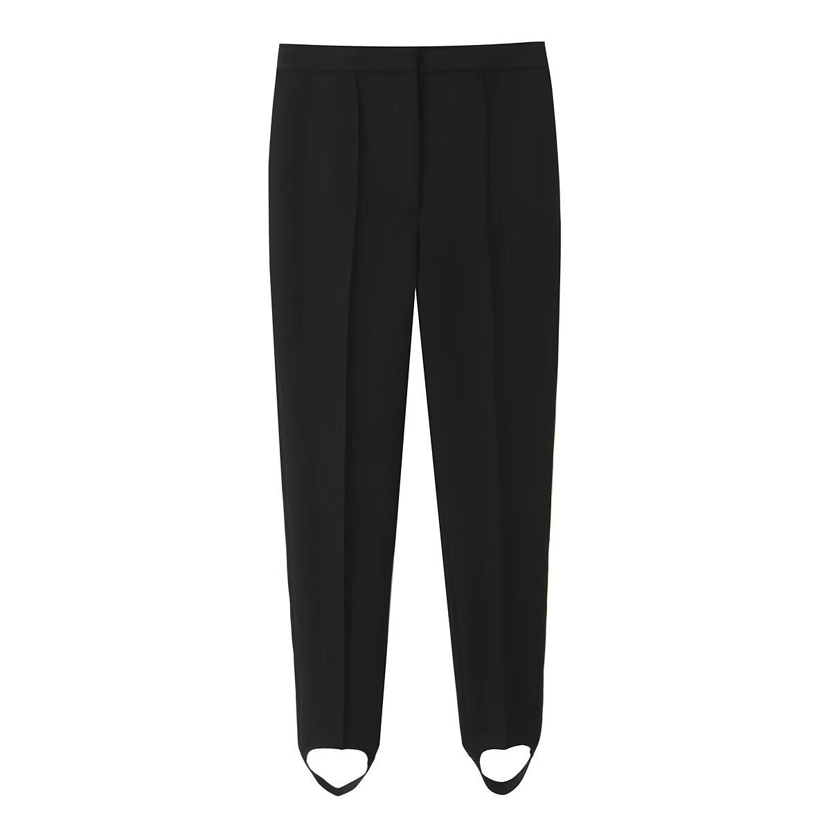 Elegant Cropped Pants with Slit Details