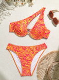 Women's Asymmetrical Bikini Set