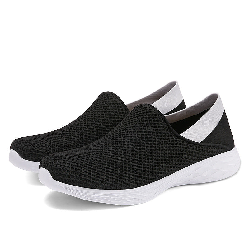 Women's Breathable Slip-On Sneakers with Flexible Sole Design
