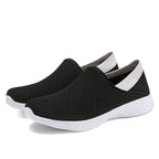 Women's Breathable Slip-On Sneakers with Flexible Sole Design