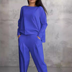 Casual Two-Piece Viscose Set