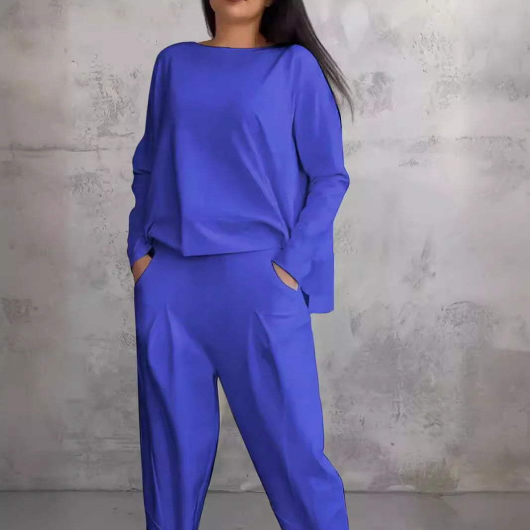 Casual Two-Piece Viscose Set