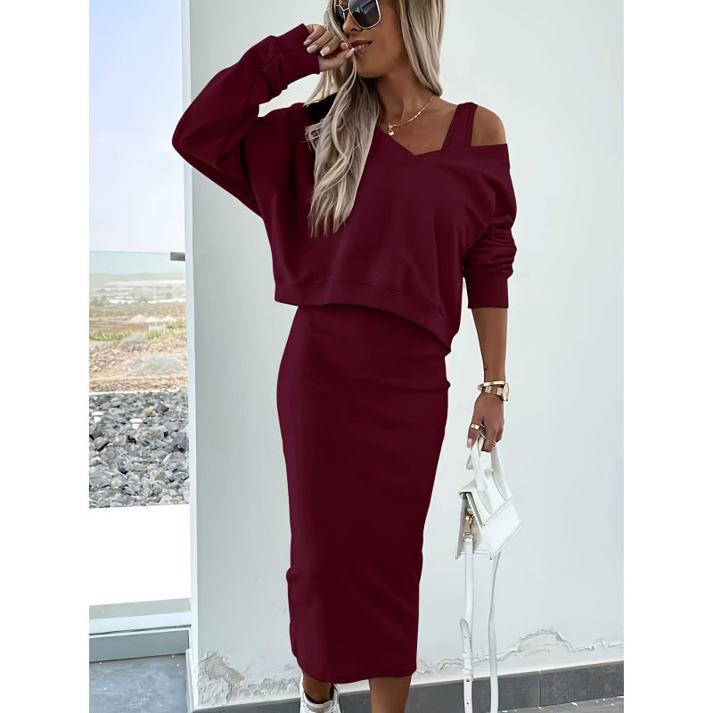 Women's Short-Sleeve Overall with Ruffle Details and Tie Belt