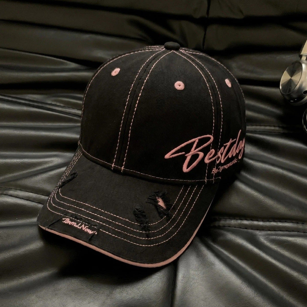 Men's Distressed Casual Cotton Baseball Cap