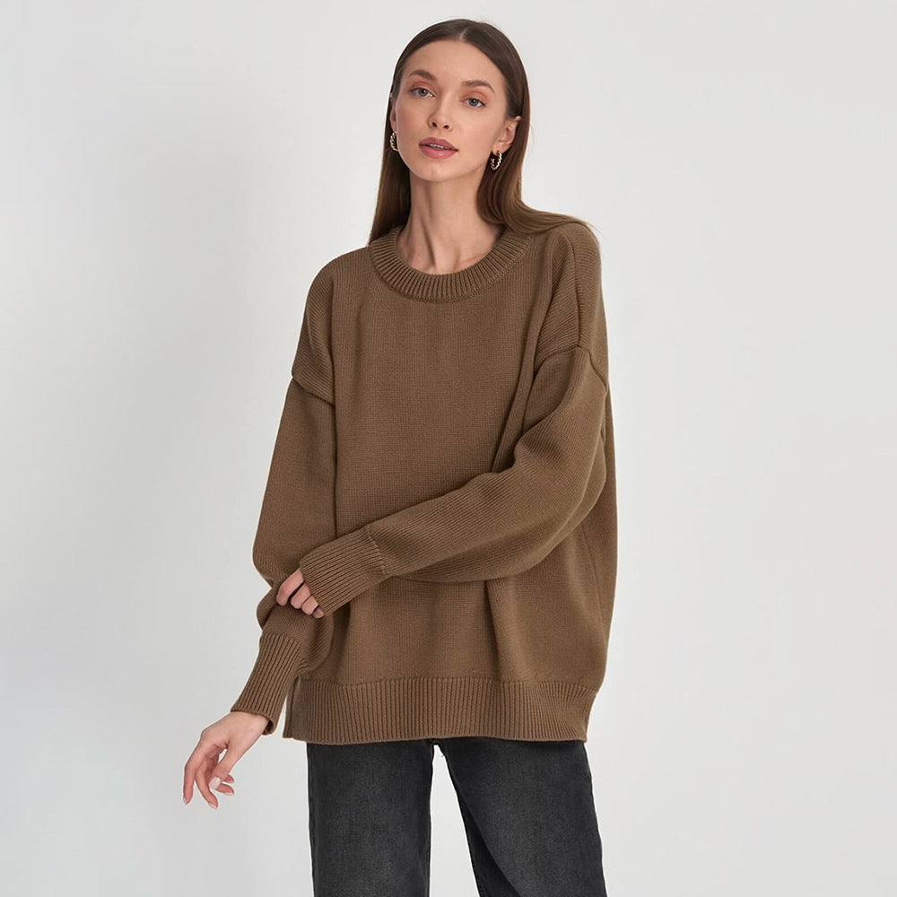 Women's Comfortable Oversized Knit Sweater