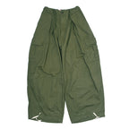 Women's Cargo Pants with Elastic Waist and Side Pockets
