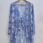Women's Airy Floral Beach Kimono