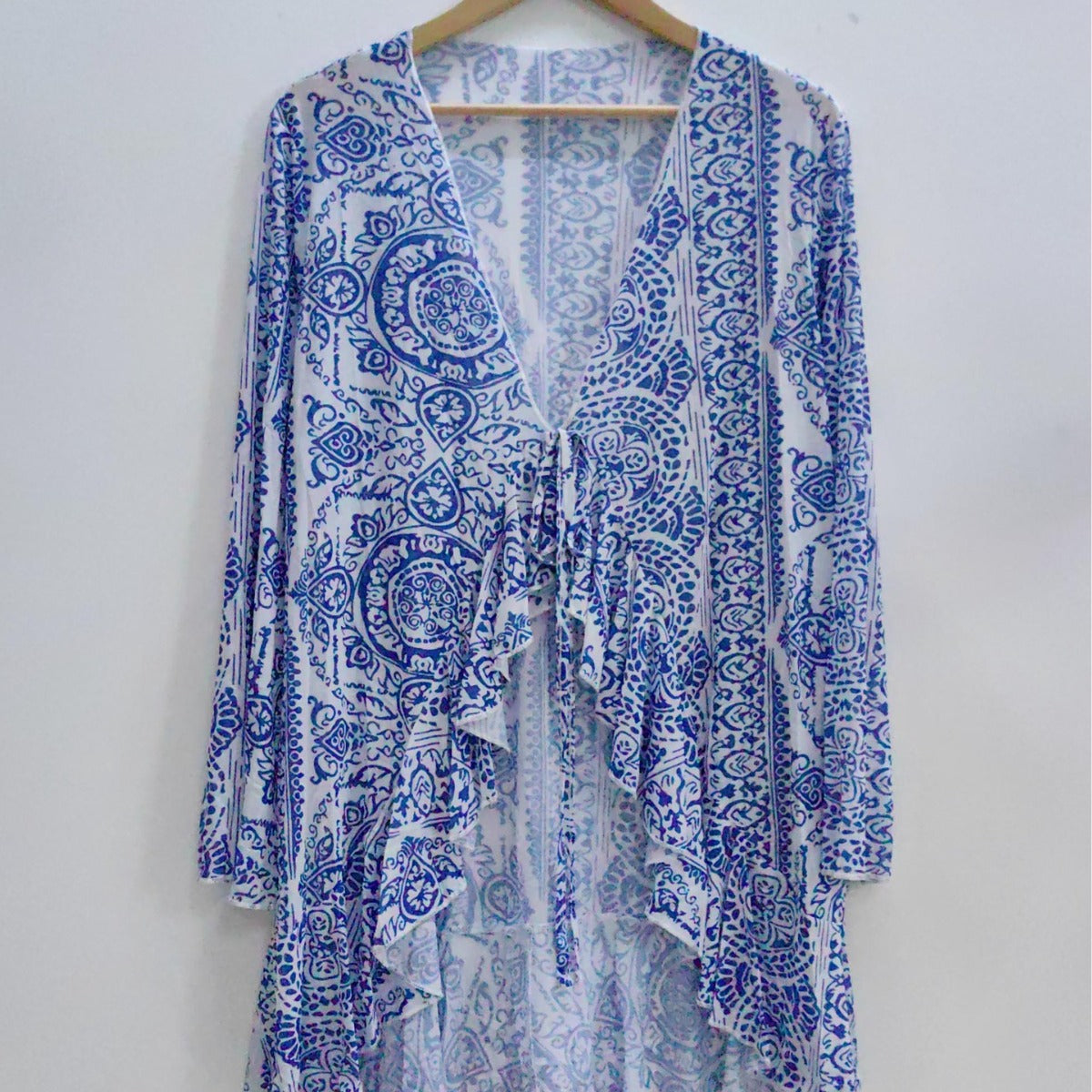 Women's Airy Floral Beach Kimono