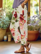 Women's Floral Leisure Pants