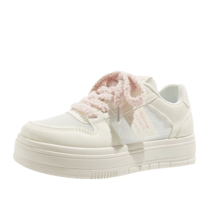 Women's Breathable Casual Sneakers with Soft Lining and Innovative Laces