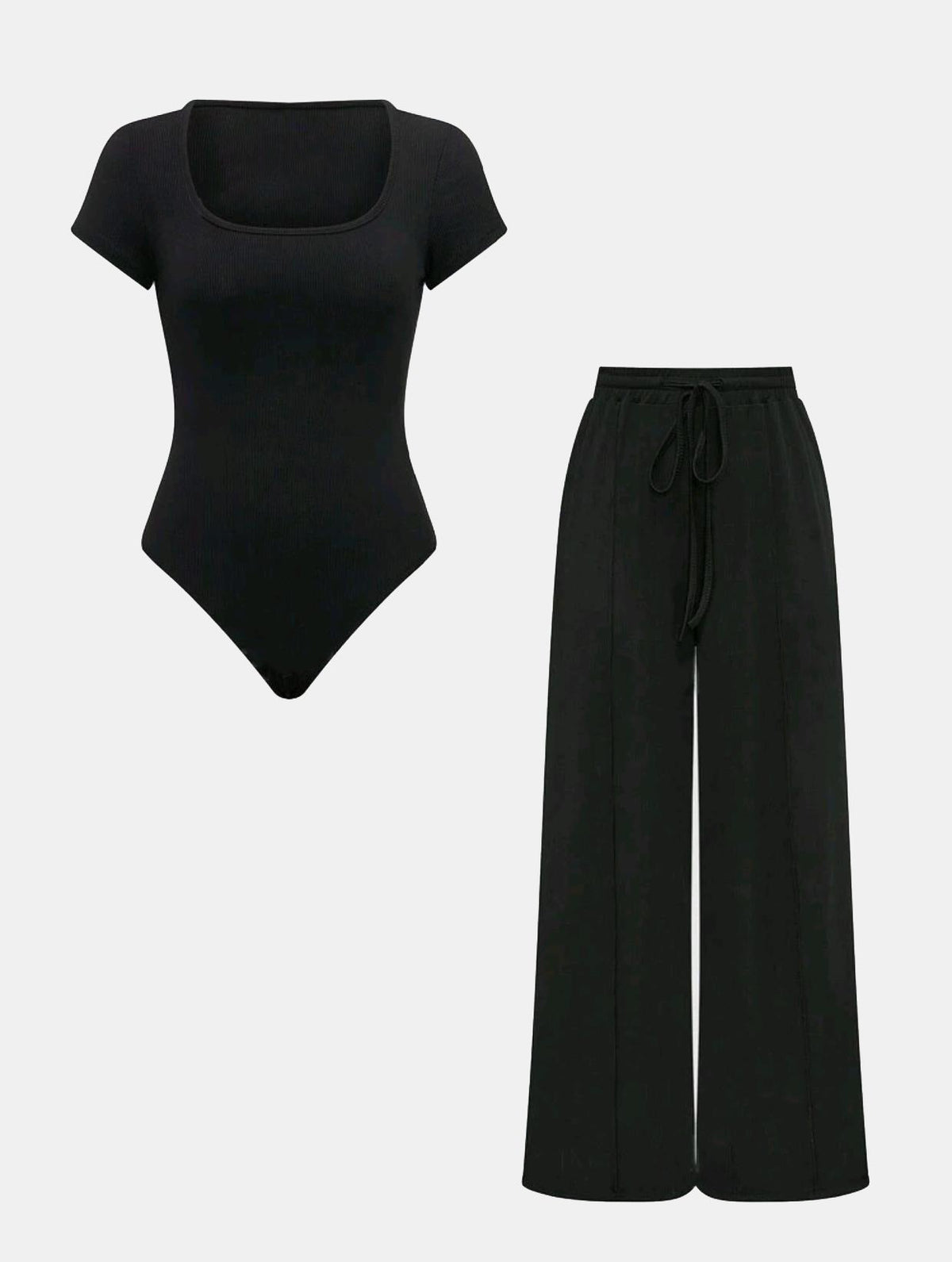 Women's Casual Knit Two-Piece Set