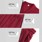 Men's Ribbed Fine Knit Lounge Set