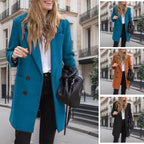 Elegant Boucle Trench Coat