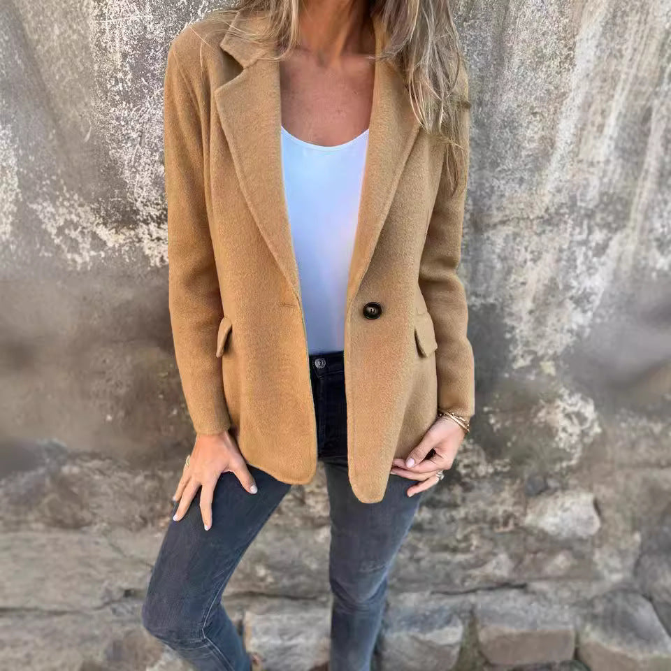 Women's Elegant and Comfortable Blazer with High-Quality Materials