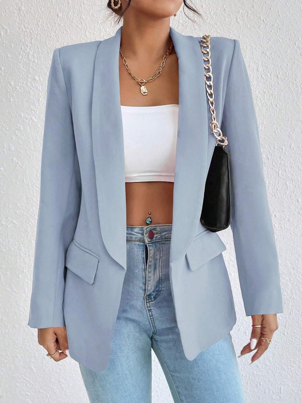 Elegant Women's Blazer with Modern Cut