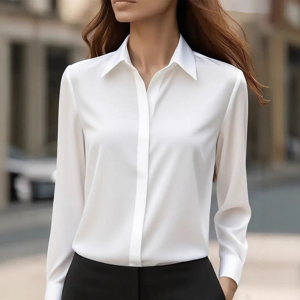 Classic Women's Long-Sleeve Blouse