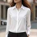 Classic Women's Long-Sleeve Blouse