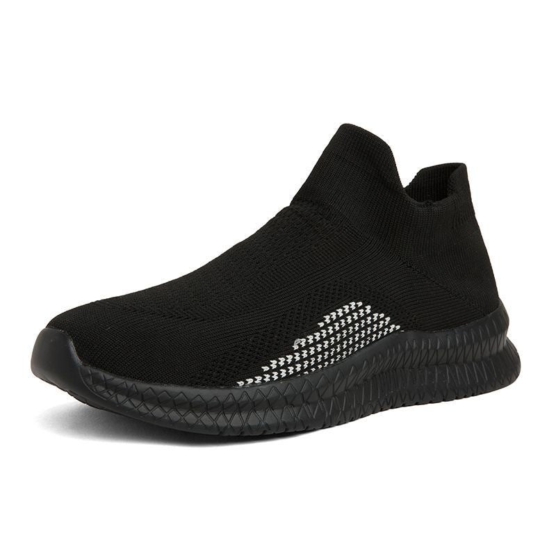 Women's Breathable Sneakers with Elastic Shaft