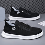 Women's Breathable Casual Sneakers with Flexible Sole and Comfortable Design