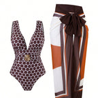 Women's Swimsuit with Exclusive Wrap Skirt