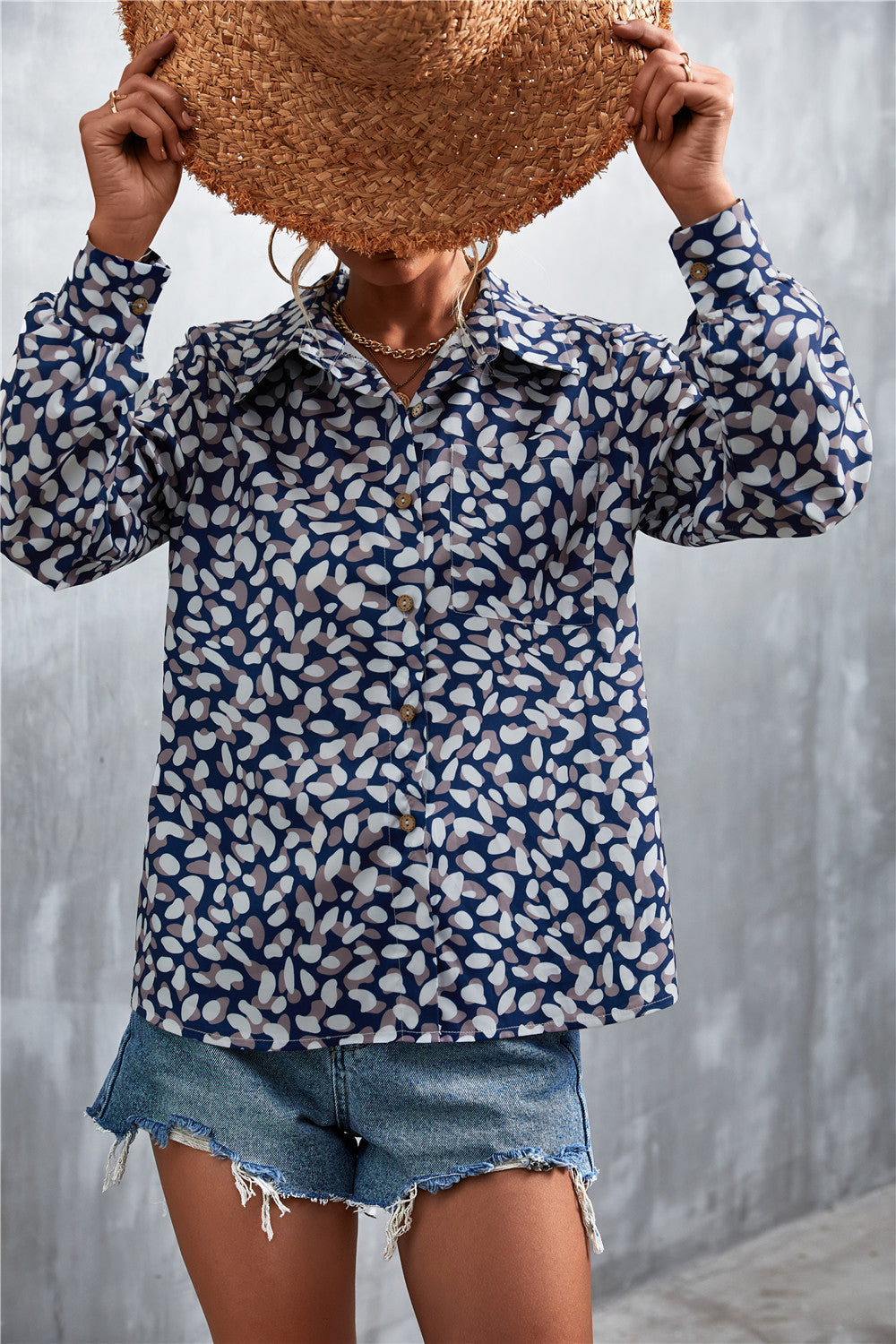 Women's Paisley Print Shirt