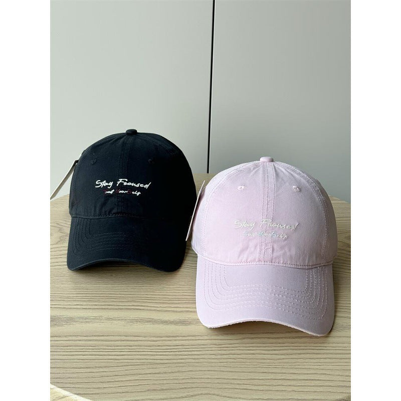 Men's Casual Cotton Embroidered Cap