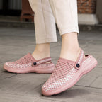 Women's Breathable Clogs with Adjustable Strap