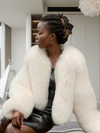 Women's Fleece Faux Fur Coat