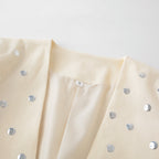 Elegant Sequin Blazer