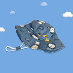 Kids Sun Hat with Fun Motifs