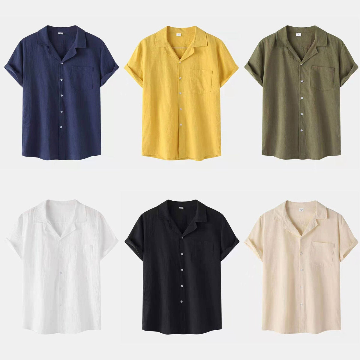Women's Short-Sleeve Shirt with Practical Chest Pocket and Casual Cut