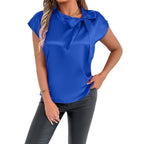 Women's Blouse with Elegant Bow