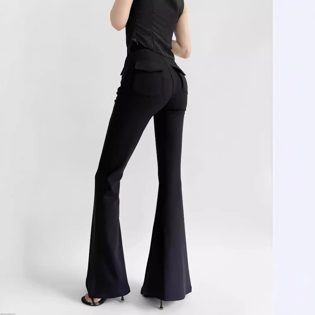 Elegant Flared Trousers