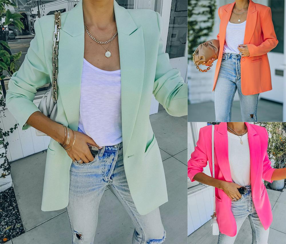 Women's Elegant Blazer with Structured Cut